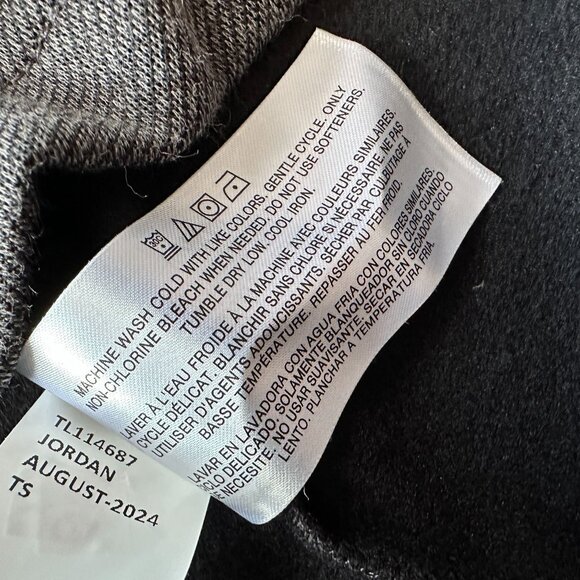 NEW Greg Norman Mens Medium Sweatshirt Fleece 1/4 Zip Gray Golf - Picture 10 of 10